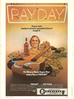 <i>Payday</i> (1972 film) 1973 American drama film