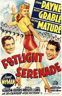 <i>Footlight Serenade</i> 1942 film by Gregory Ratoff