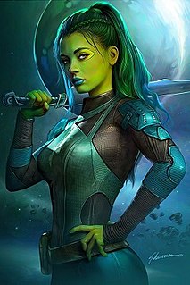 Gamora Marvel Comics fictional character