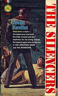 <i>The Silencers</i> spy novel by Donald Hamilton