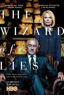 <i>The Wizard of Lies</i> 2017 film by Barry Levinson