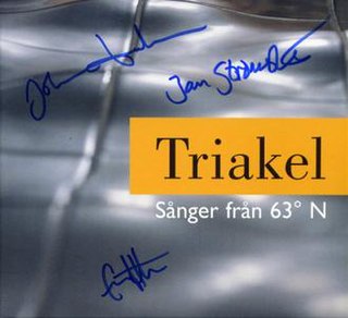 <i>Sånger från 63° N</i> 2004 studio album by Triakel
