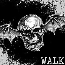 Pantera Walk Black & White Guitar Song Lyric Wall Art Print - Song