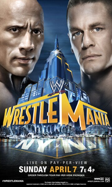Promotional poster featuring The Rock and John Cena