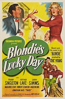 <i>Blondies Lucky Day</i> 1946 film