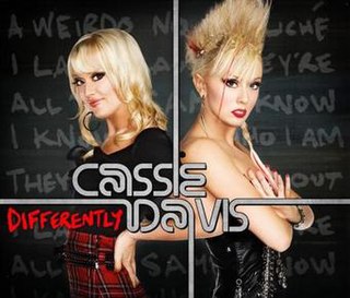 <span class="mw-page-title-main">Differently (song)</span> 2009 single by Cassie Davis featuring Travie McCoy