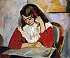 Henri Matisse, 1906, Portrait de Marguerite (The Reader), Musée de Grenoble.jpg