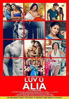 <i>Luv U Alia</i> 2015 film by Indrajit Lankesh