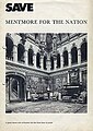 Cover of "SAVE Mentmore for the Nation". This booklet was published by SAVE Britain's Heritage in February 1977