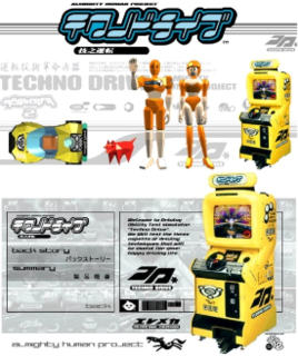 <i>Techno Drive</i> 1998 video game by Namco