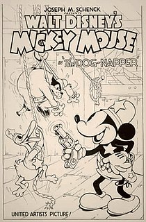 <i>The Dognapper</i> 1934 Mickey Mouse cartoon