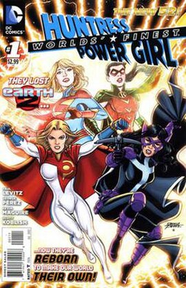 Cover for Worlds' Finest #1 (July 2012), art by George Pérez.