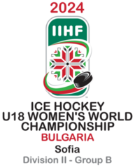 2024 IIHF U18 Women's World Championship Division II B logo.png