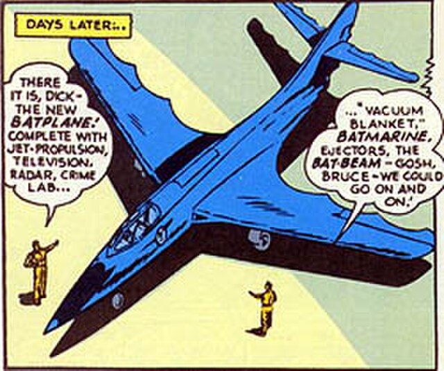 The origin of Batplane II