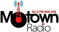 КВОМ 92.5ФМ800АМMotownRadio logo.jpg