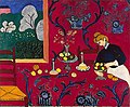 The Dessert - Harmony in Red, (1908) by Henri Matisse. Matisse used red to stimulate the emotions he wanted the viewer to feel.