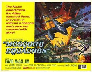 <i>Mosquito Squadron</i> 1969 British war film directed by Boris Sagal