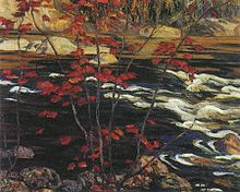 Red Maple by A.Y. Jackson from 1914 Red Maple (A. Y. Jackson).jpg