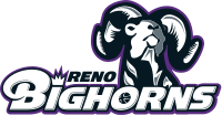 Logo for the Reno Bighorns during their last season. Reno Bighorns logo.svg