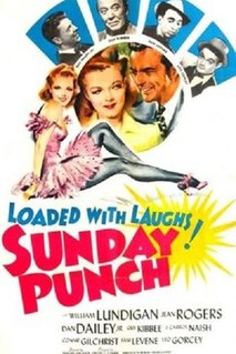 <i>Sunday Punch</i> (film) 1942 film by David Miller