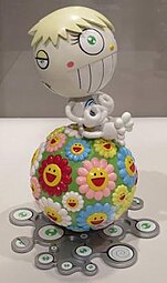 'Cosmos Ball' by Takashi Murakami, molded plastic, 2000.jpg