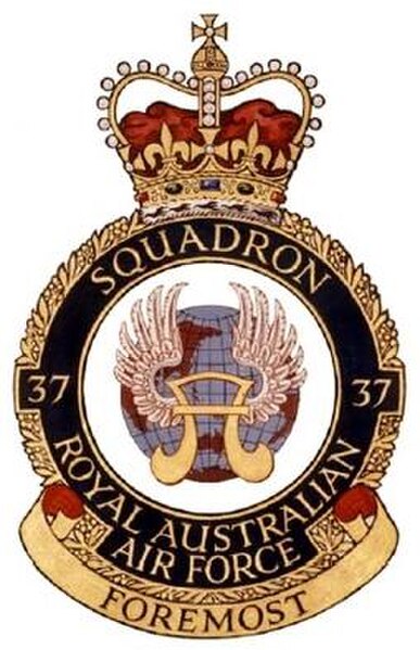 No. 37 Squadron's crest