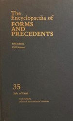 Thumbnail for Encyclopaedia of Forms and Precedents