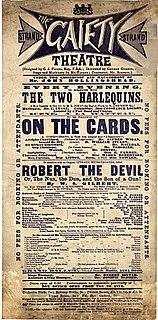 <i>Robert the Devil</i> (Gilbert) musical