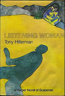 <i>Listening Woman</i> 1978 book by Tony Hillerman