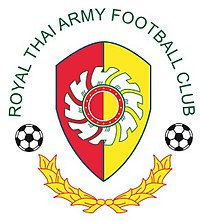 Logotipo do Royal Thai Army football Club, é um novo logotipo de mudança, fevereiro 2015.jpg
