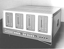 Promotional / publicity photo of the Soundstream Digital Tape Recorder. Soundstream DTR Front BW.jpg