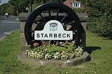 Starbeck, North Yorkshire, England Street sign Starbeck.jpg