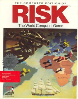 <i>The Computer Edition of Risk: The World Conquest Game</i> 1989 video game