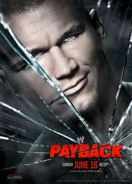 Promotional poster featuring Randy Orton