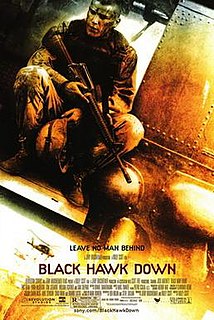 <i>Black Hawk Down</i> (film) 2001 war film by Ridley Scott