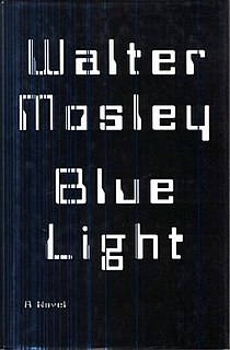 <i>Blue Light</i> (novel) 1998 novel by Walter Mosley