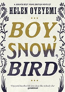 <i>Boy, Snow, Bird</i> 2014 novel by British author Helen Oyeyemi