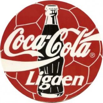 Coca-Cola Ligaen (1995–96) Sponsor: Coca-Cola