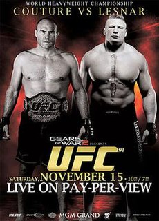 UFC 91 UFC mixed martial arts event in 2008