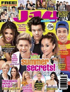 <i>J-14</i> (magazine) American magazine targeted at preteen and teenaged girls