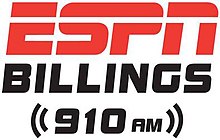 Logo before translator sign on KBLG ESPN910 logo.jpg