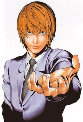 Light Yagami, drawn by Takeshi Obata