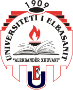 Logo e Universitetit "Aleksandër Xhuvani" .svg