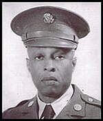 Matthews during his tenure as a [[Buffalo Soldier]] (date unknown)