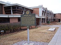 Burton Hall on the University of Oklahoma's campus houses the Political Commercial Archive.