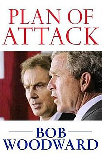 <i>Plan of Attack</i> 2004 book by American journalist Bob Woodward