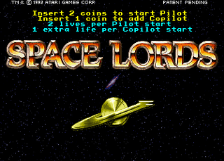 <i>Space Lords</i> 1992 arcade video game by Atari Games