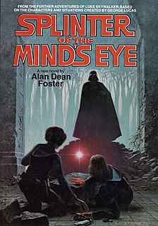 <i>Splinter of the Minds Eye</i> 1978 novel by Alan Dean Foster