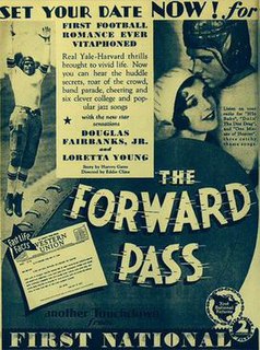 <i>The Forward Pass</i> 1929 film by Edward F. Cline