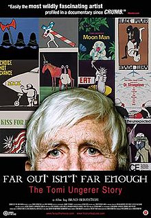 Lejos no es lo suficientemente lejos, The Tomi Ungerer Story (2012) Film Poster.jpeg